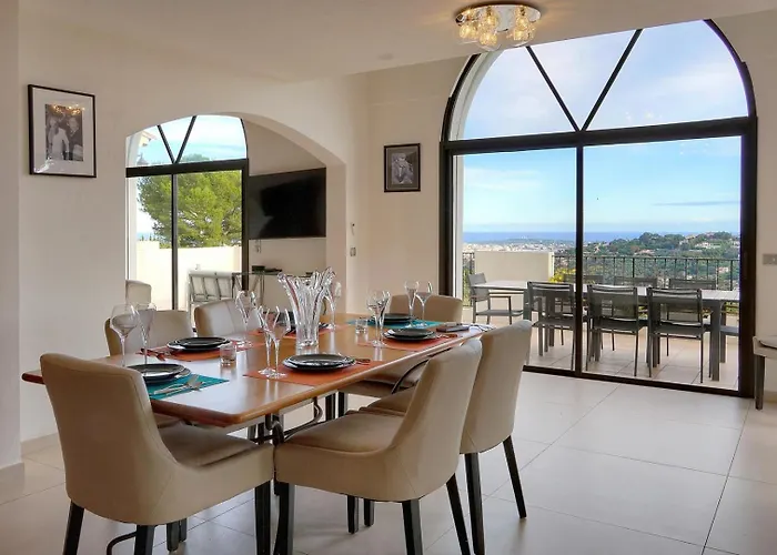 Upstays Sea View Pool 200M² Villa * Vallauris