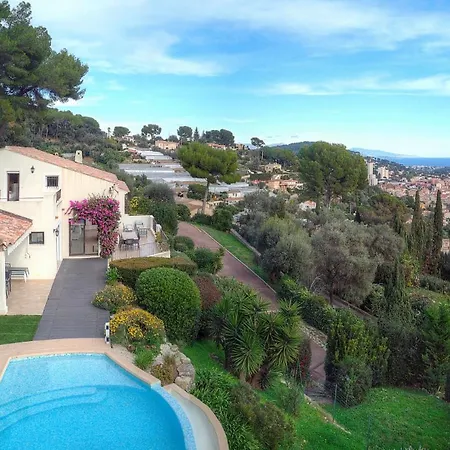 Villa Upstays Sea View Pool 200m² Vallauris