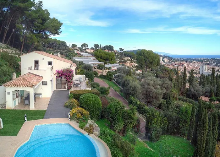 Villa Upstays Sea View Pool 200m² Vallauris