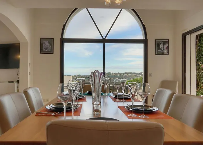 Vila Upstays Sea View Pool 200m² Vallauris